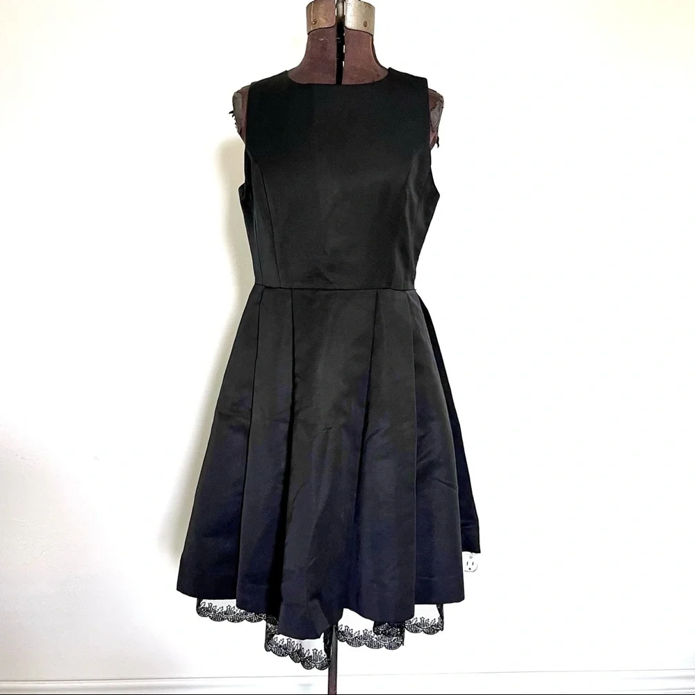 Jason Wu for Target Black Dress Womens Size Small Sequin Scallop Fit & Flare - Picture 3 of 13